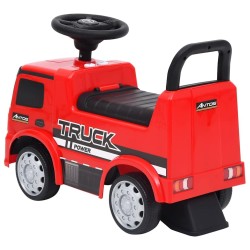 Camion à pédales Mercedes-Benz Rouge 
