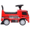 Camion à pédales Mercedes-Benz Rouge 