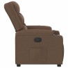 Fauteuil inclinable Marron Tissu 