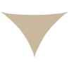 Voile de parasol Tissu Oxford triangulaire 5x6x6 m beige 