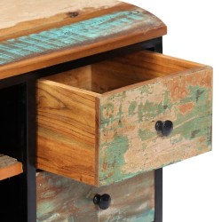 Meuble TV 120x30x45 cm Bois de récupération massif 