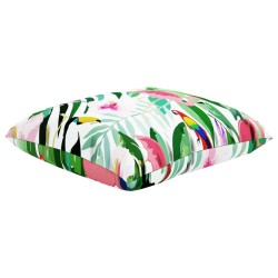 Coussins décoratifs lot de 4 Multicolore 60x60 cm Tissu 