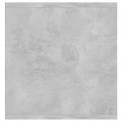 Meuble TV gris béton 107x35x37 cm bois d’ingénierie 