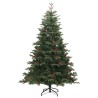 Sapin de Noël artificiel articulé 300 LED et boules 240 cm 