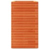 Jardinière cire marron 70x40x72,5 cm bois de pin massif 