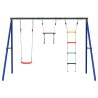 Jeu de balançoire extérieur avec balançoire trapèze et échelle 