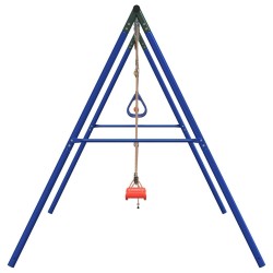 Jeu de balançoire extérieur avec balançoire trapèze et échelle 
