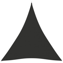 Voile de parasol tissu oxford triangulaire 5x6x6 m anthracite 