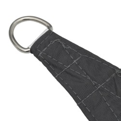 Voile de parasol tissu oxford triangulaire 5x6x6 m anthracite 