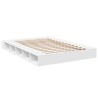 Cadre de lit sans matelas blanc 140x200 cm 