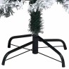 Arbre de Noël artificiel pré-éclairé et boules vert 240 cm PVC 