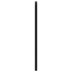 Tête de lit chêne fumé 120 cm acier et bois d'ingénierie 