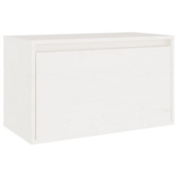 Meubles TV 5 pcs Blanc Bois massif de pin 