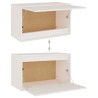 Meubles TV 5 pcs Blanc Bois massif de pin 