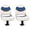 Ensemble de sièges de bateau pliables lot de 4 dossier haut 