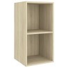 Ensemble de meubles TV 4 pcs Chêne sonoma Bois d'ingénierie 
