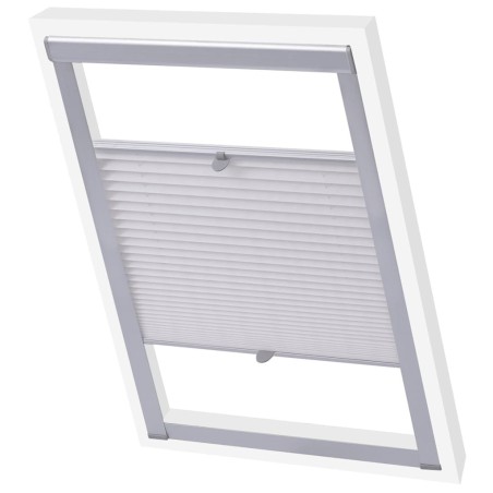 Store plissé Blanc PK06 