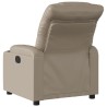 Fauteuil inclinable Cappuccino Similicuir 