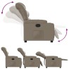 Fauteuil inclinable Cappuccino Similicuir 