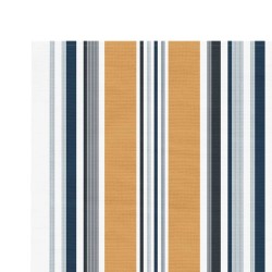 Tissu de remplacement pour auvent rayures multicolores 4x3 m 