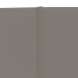 Panneaux muraux 12 pcs Gris clair 90x15 cm Velours 1,62 m² 
