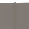 Panneaux muraux 12 pcs Gris clair 90x15 cm Velours 1,62 m² 