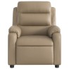 Fauteuil inclinable Cappuccino Similicuir 