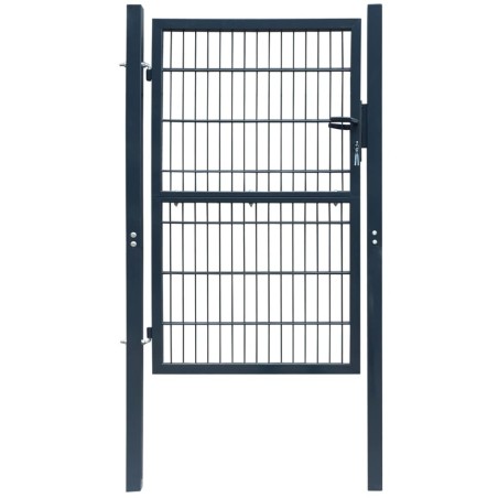 Portillon 2D (simple) Gris anthracite 106x170 cm 