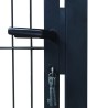 Portillon 2D (simple) Gris anthracite 106x170 cm 
