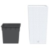 Jardinière et intérieur amovible blanc 21 /49 L rotin PP 