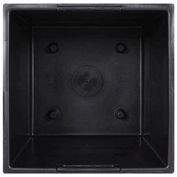 Jardinière et intérieur amovible blanc 21 /49 L rotin PP 