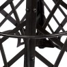 Tabourets de bar lot de 2 cuir véritable 