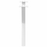 Pieds de table basse en forme de X, 2 pièces, blanc, 50 x (42-43) cm, acier 