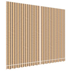 Tissu de remplacement pour auvent rayures multicolores 4x3 m 