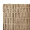 Cloison de séparation 4 panneaux beige résine tressée 