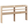 Cadre de lit avec tête de lit sans matelas 140x190 cm 
