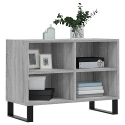 Meuble TV sonoma gris 69,5 x 30 x 50 cm bois d'ingénierie 