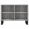 Meuble TV sonoma gris 69,5 x 30 x 50 cm bois d'ingénierie 