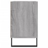 Meuble TV sonoma gris 69,5 x 30 x 50 cm bois d'ingénierie 