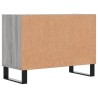 Meuble TV sonoma gris 69,5 x 30 x 50 cm bois d'ingénierie 