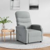 Fauteuil inclinable Gris clair Tissu 