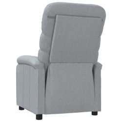 Fauteuil inclinable Gris clair Tissu 