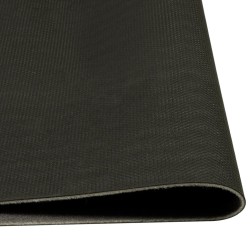 Tapis de cuisine lavable imprimé Morning noir 60x300 cm velours 