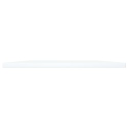 Panneaux de bibliothèque 4 pcs blanc bois d’ingénierie 