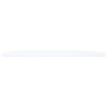 Panneaux de bibliothèque 4 pcs blanc bois d’ingénierie 