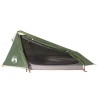 Tente de camping tunnel 1 personne vert imperméable 