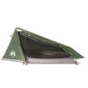Tente de camping tunnel 1 personne vert imperméable 