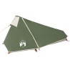 Tente de camping tunnel 1 personne vert imperméable 