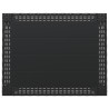 Table de jardin anthracite 59x47x40 cm PP 