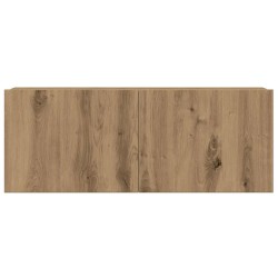 Ensemble de meuble TV mural 4 pcs chêne artisanal 